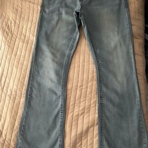Men’s Grey bootcut Jeans SZ: 36/32